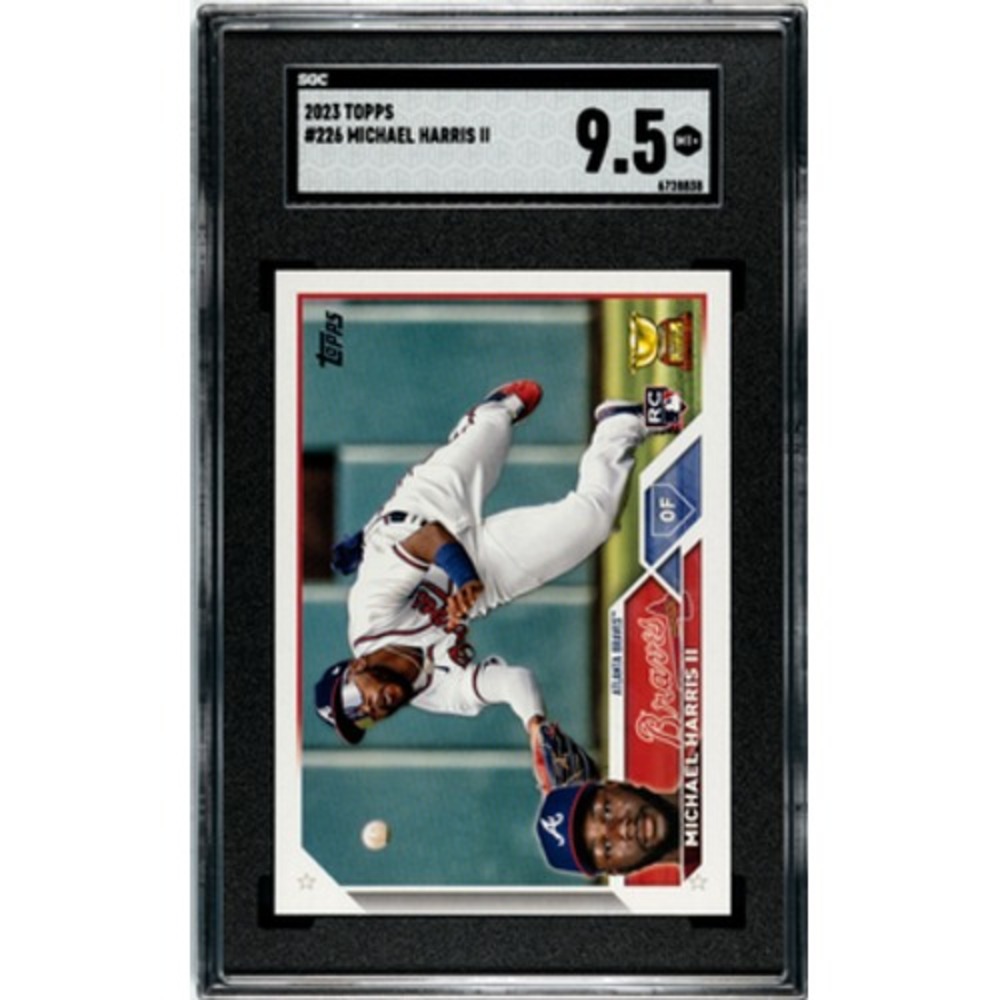2023 Topps #226 Michael Harris II SGC 9.5 Atlanta Braves